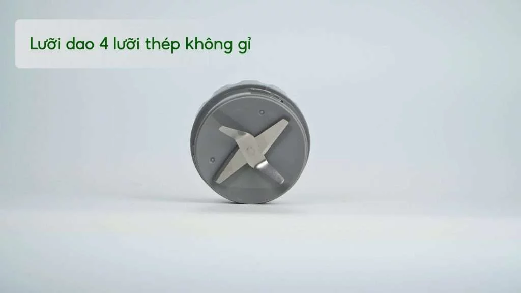 Máy xay sinh tố PHILIPS HR2041_30 Trắng Lưỡi dao 4 lưỡi thép không gỉ