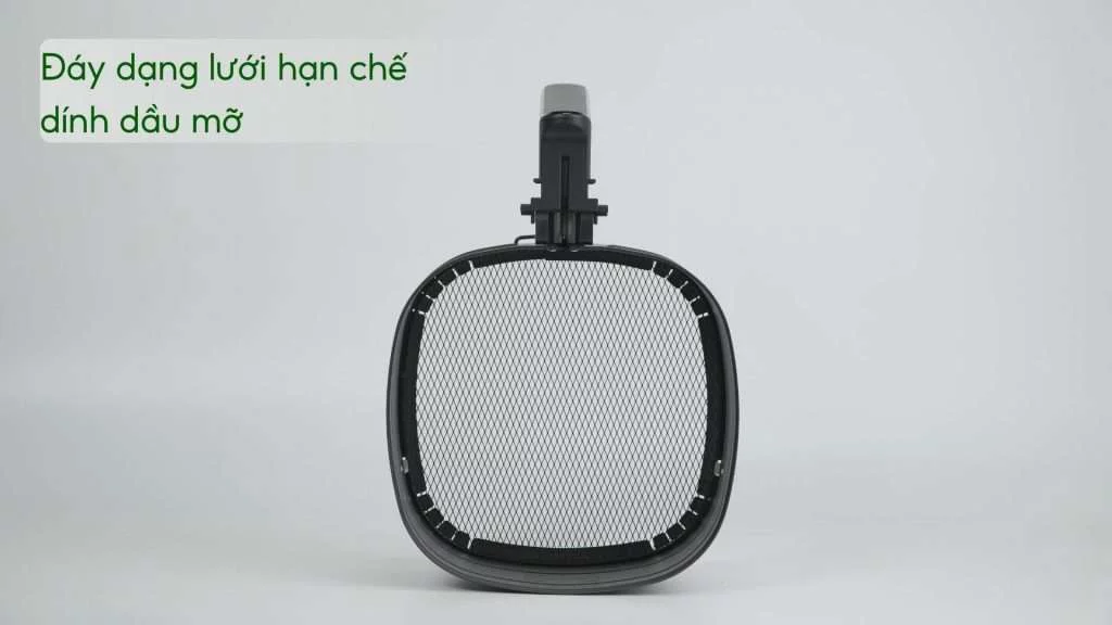 Nồi chiên không dầu PHILIPS HD9880_90 Đen nhám Đáy dạng lưới