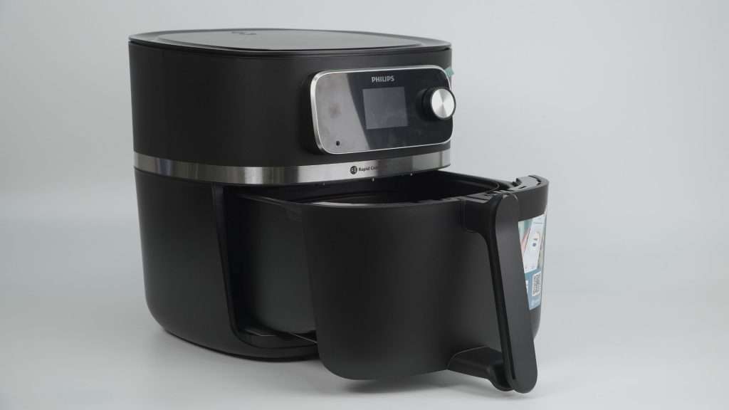 Nồi chiên không dầu PHILIPS HD9880_90 Đen nhám góc nghiêng