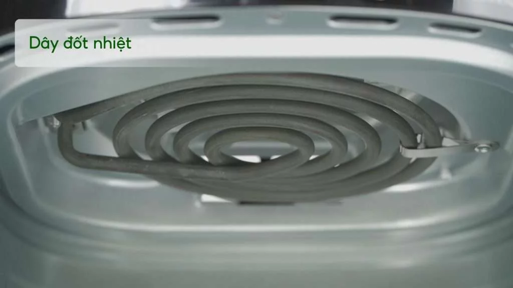 Nồi chiên không dầu PHILIPS NA130_00 Đen Dây đốt nhiệt