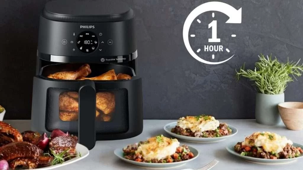 Nồi chiên không dầu PHILIPS NA220_00 - Công suất 1500W