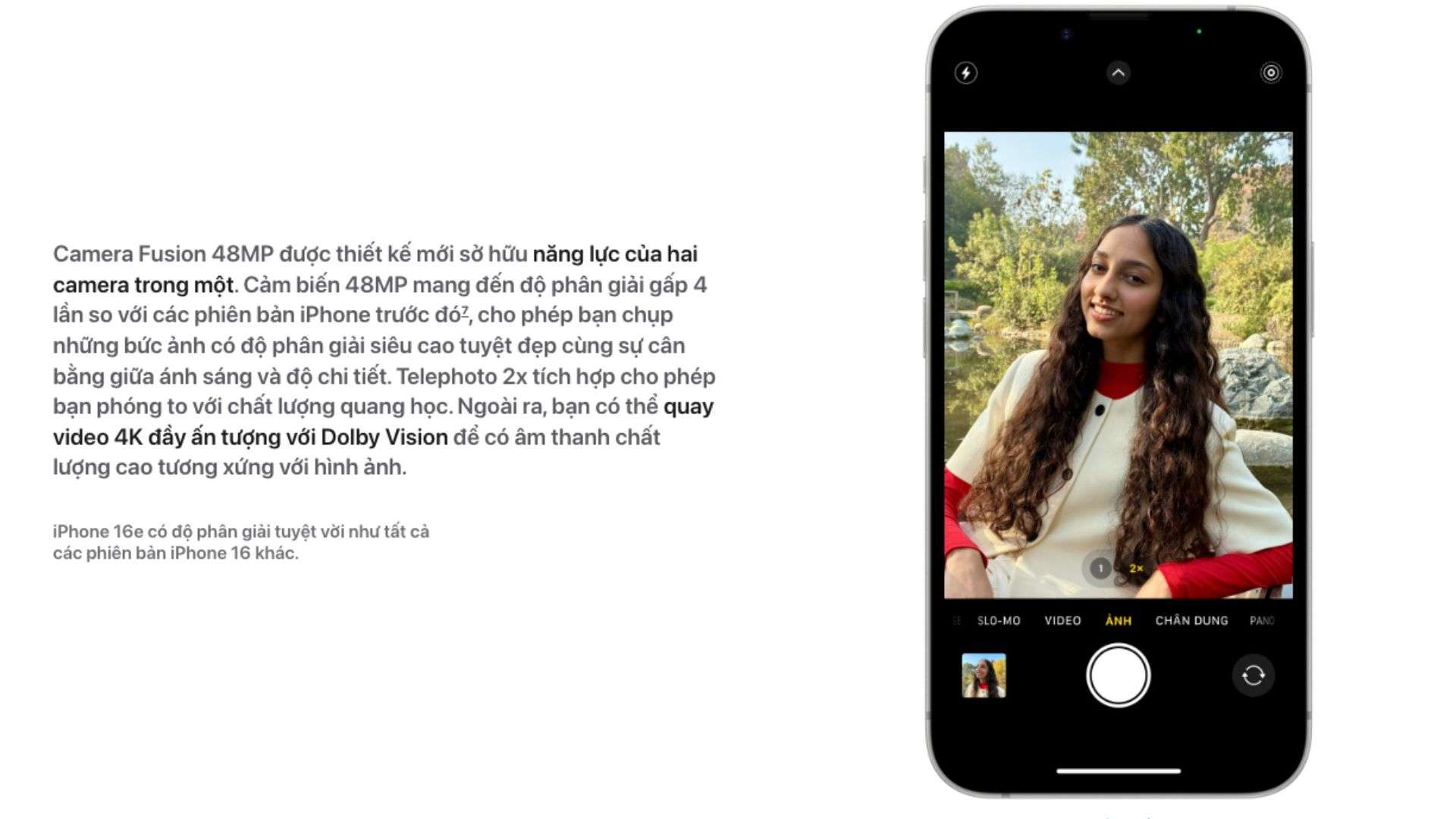 Ống kính Telephoto 2x (12MP)