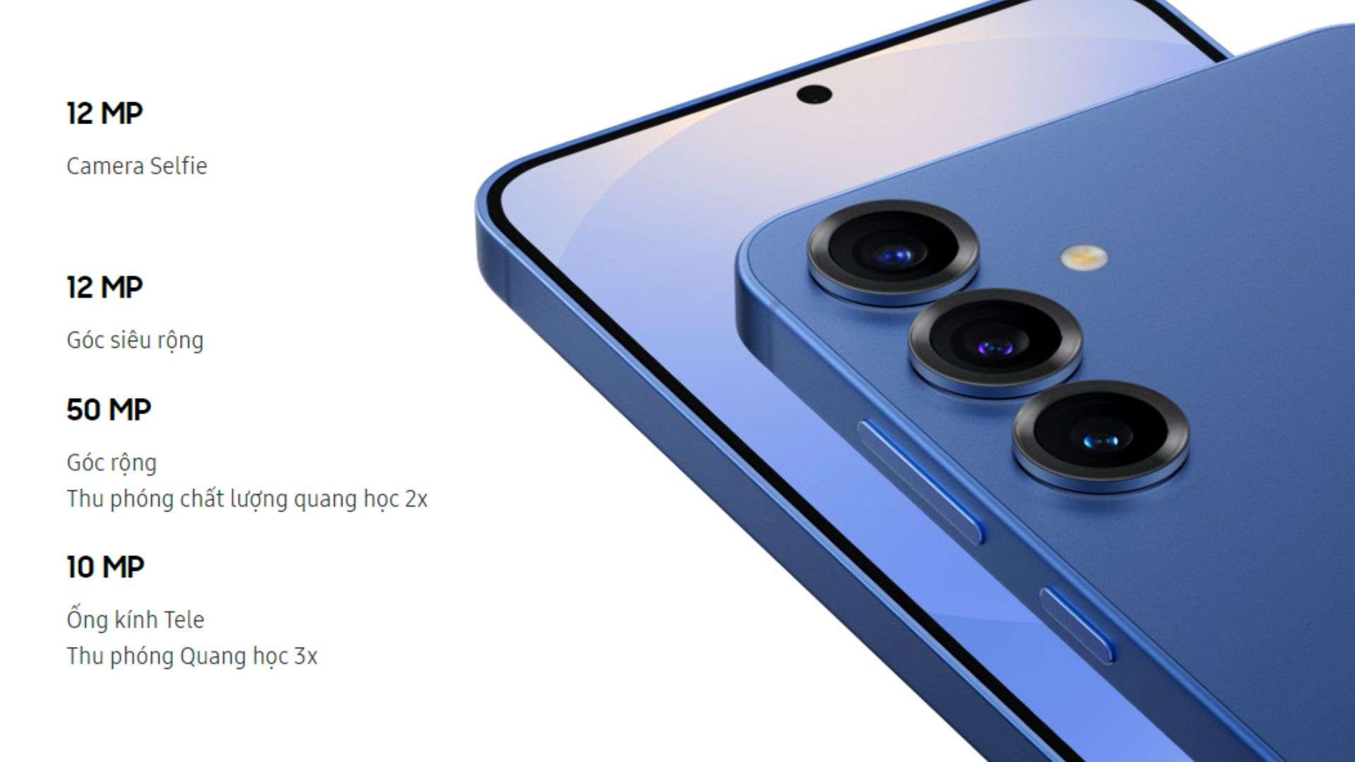 Thông số kỹ thuật camera của S25