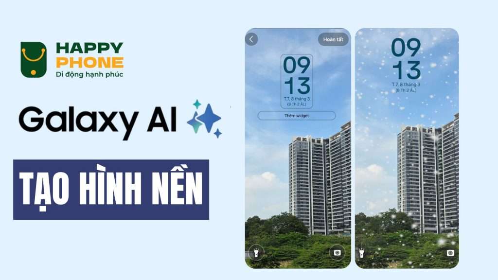 AI hình nền ảnh môi trường xung quanh Galaxy S25