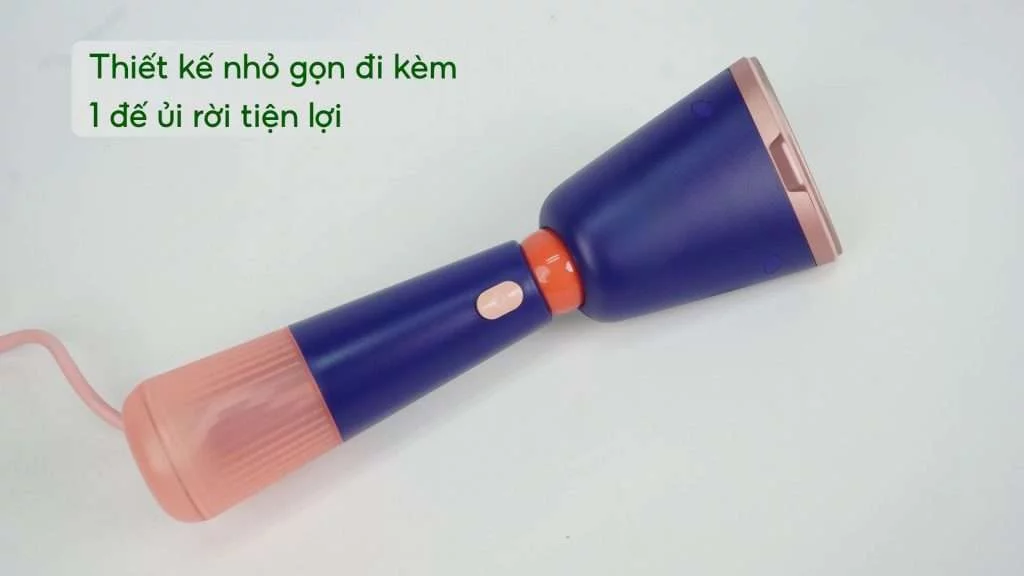 Bàn ủi hơi nước cầm tay Philips STH5030_20_ Xanh dương Thiết kế nhỏ gọn đi kèm 1 đế ủi rời tiện lợi