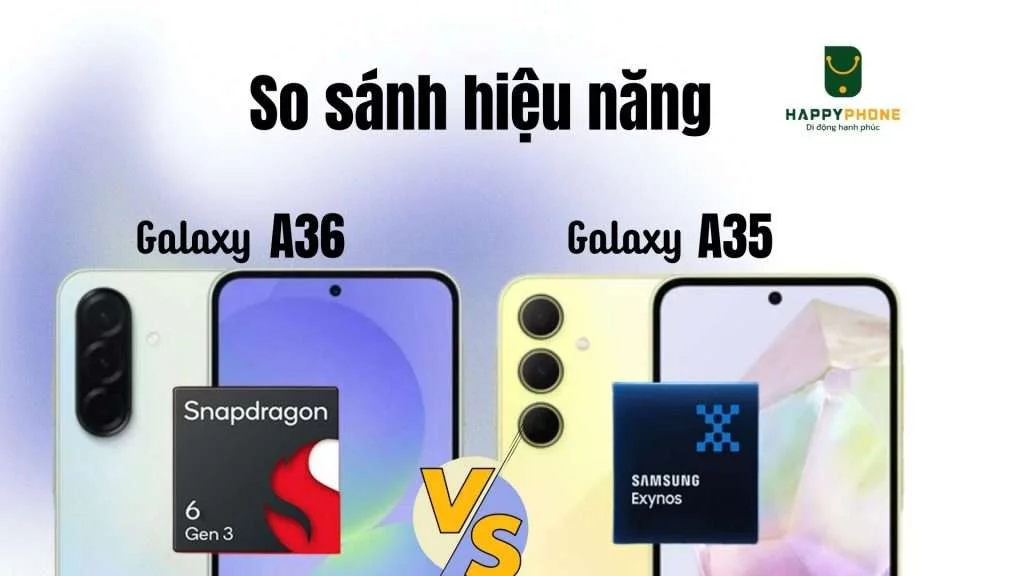Galaxy A35 chơi game mượt hơn Galaxy A36