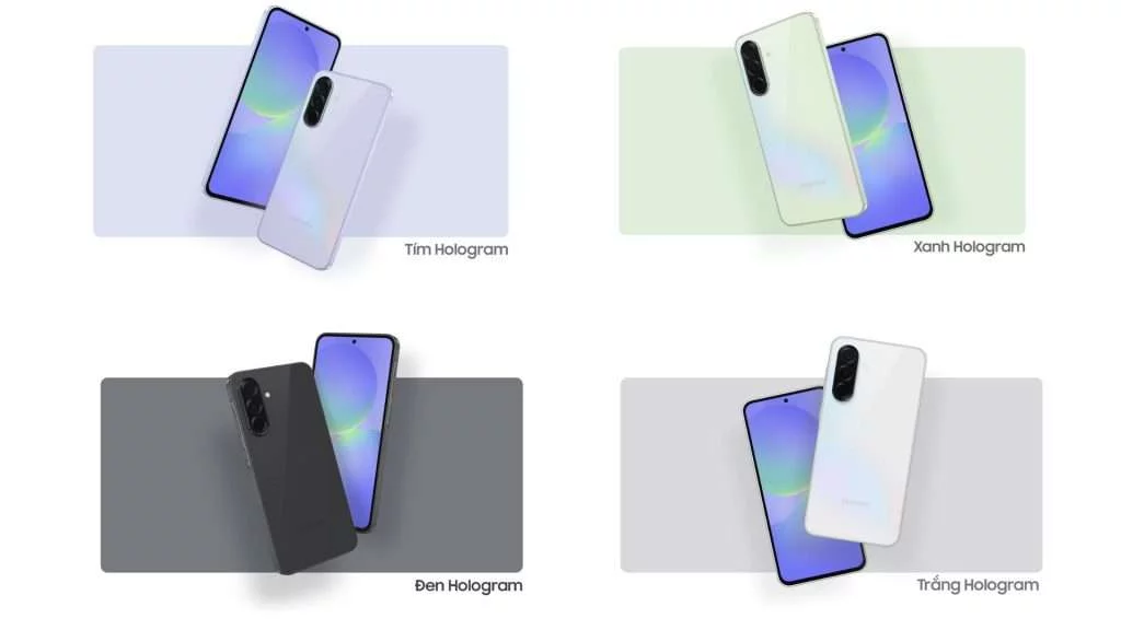 Galaxy A36 có 4 màu sắc độc đáo