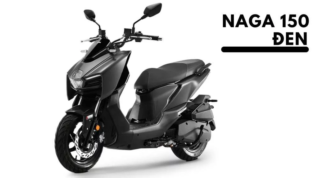Giá xe NAGA 150 màu đen