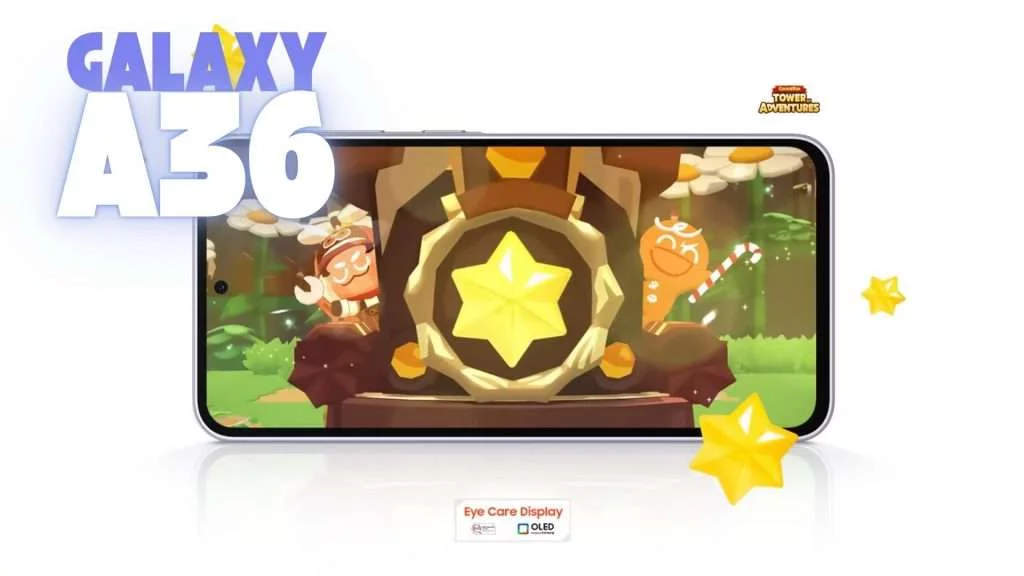 Màn hình Galaxy A36 công nghệ Super AMOLED 6.7 inch