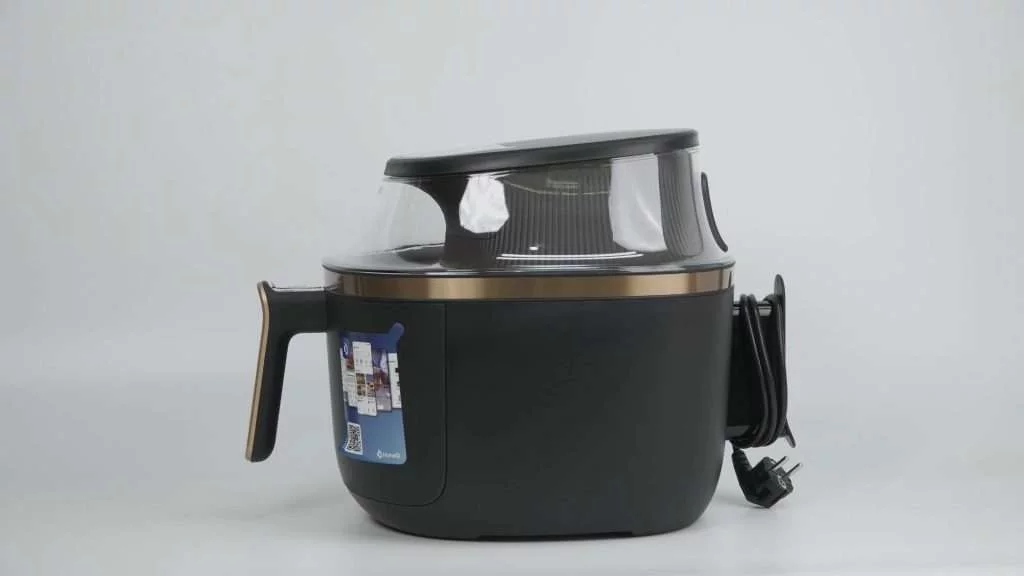 Nồi chiên không dầu PHILIPS NA342_00 Đen Góc nghiêng