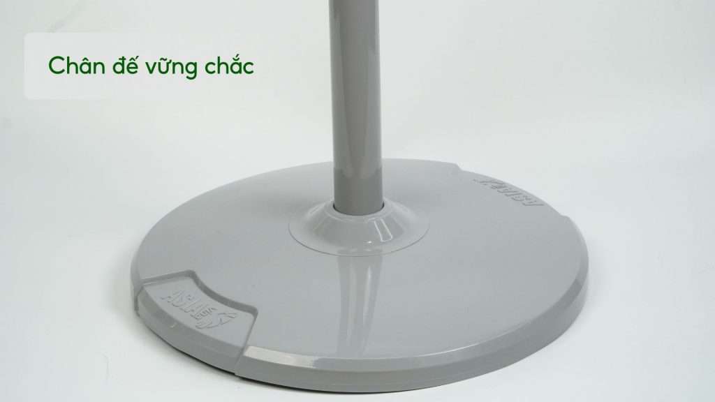 Quạt Đứng Asiavina Turbo Decor VY659991 – 110W Xám Chân đế vững chắc