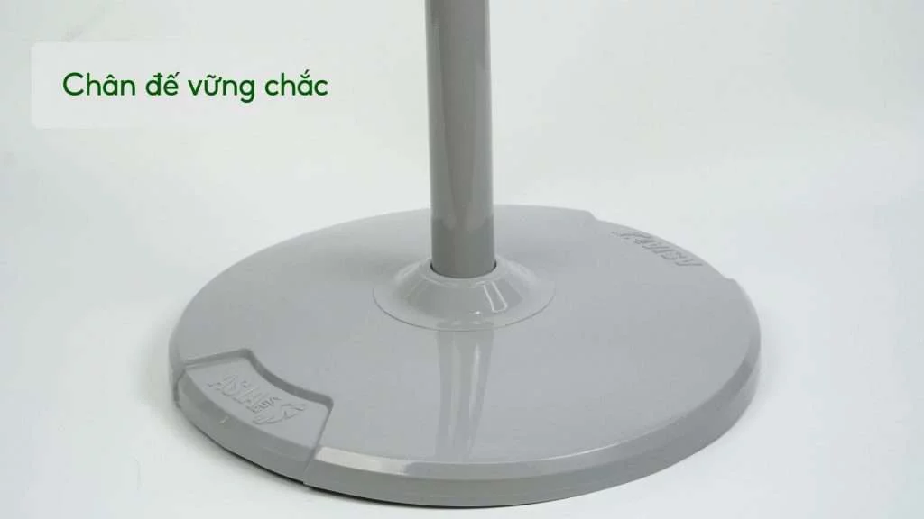 Quạt Đứng Asiavina Turbo Decor VY659991 – 110W Xám Chân đế vững chắc