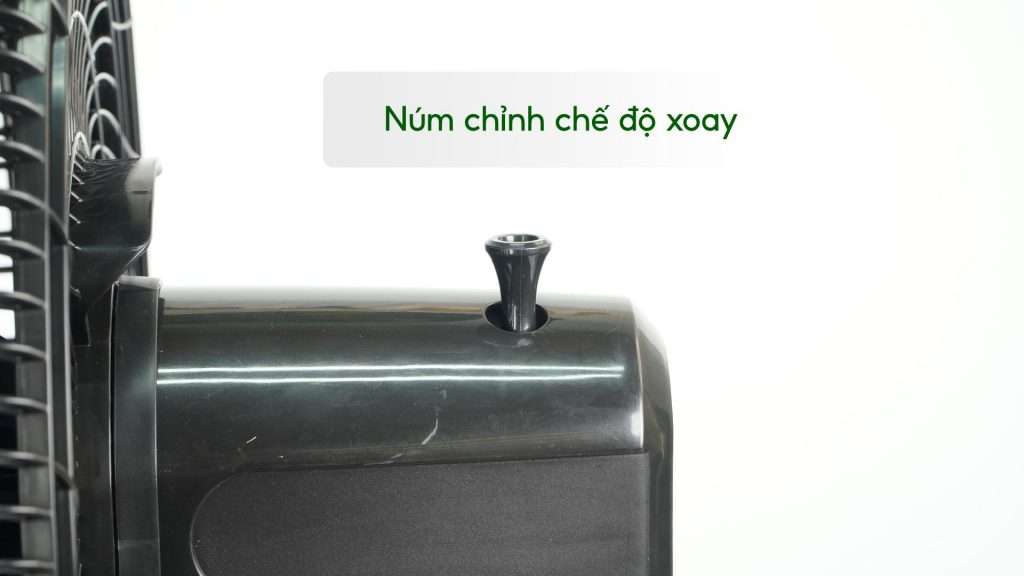 Quạt Đứng Asiavina Turbo Plus VY639092 – 90W Đen Núm chỉnh chế độ xoay