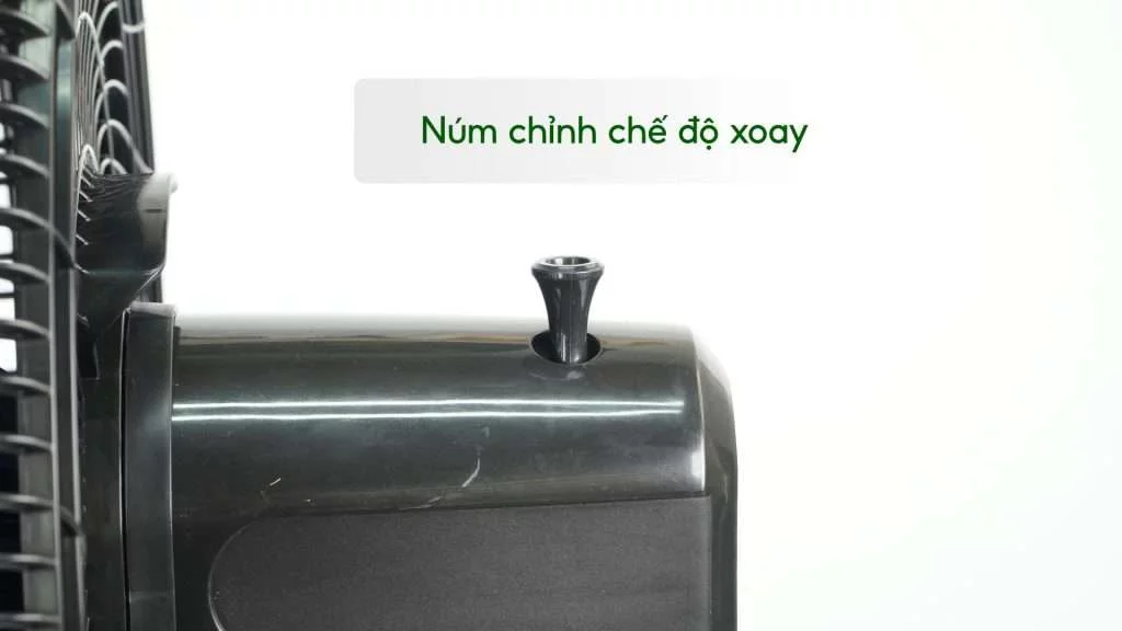 Quạt Đứng Asiavina Turbo Plus VY639092 – 90W Đen Núm chỉnh chế độ xoay