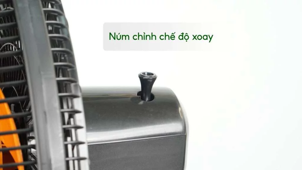 Quạt Lửng Asiavina Turbo Plus VY638892 – 90W Đen Núm chỉnh chế độ xoay