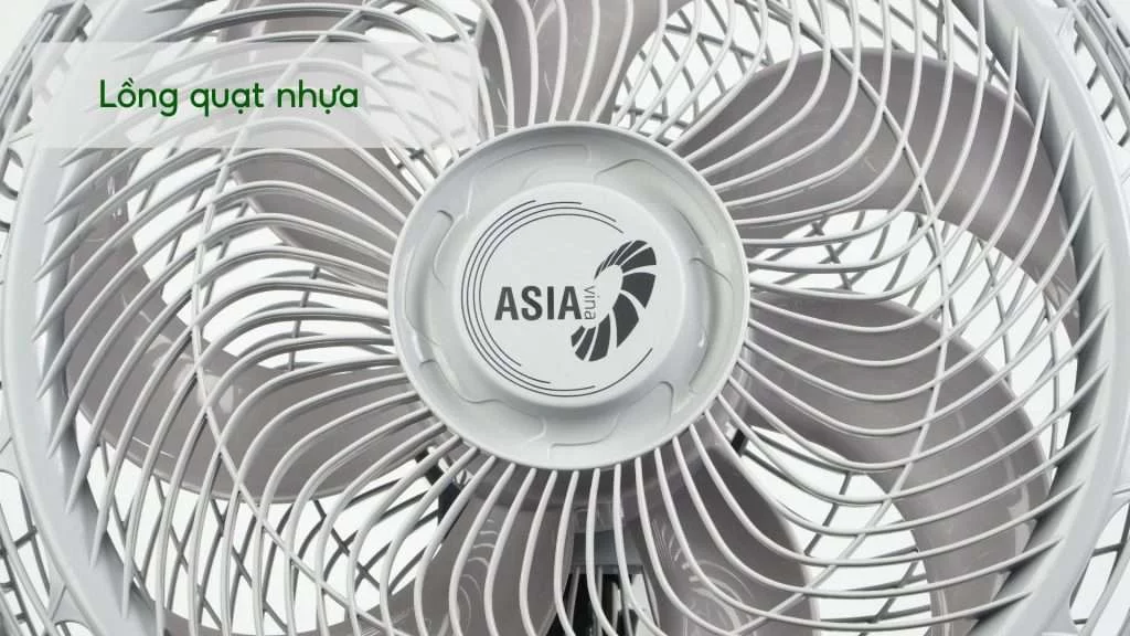 Quạt Sàn Asiavina Turbo Max VY646990 – 100W Xám Lồng quạt nhựa