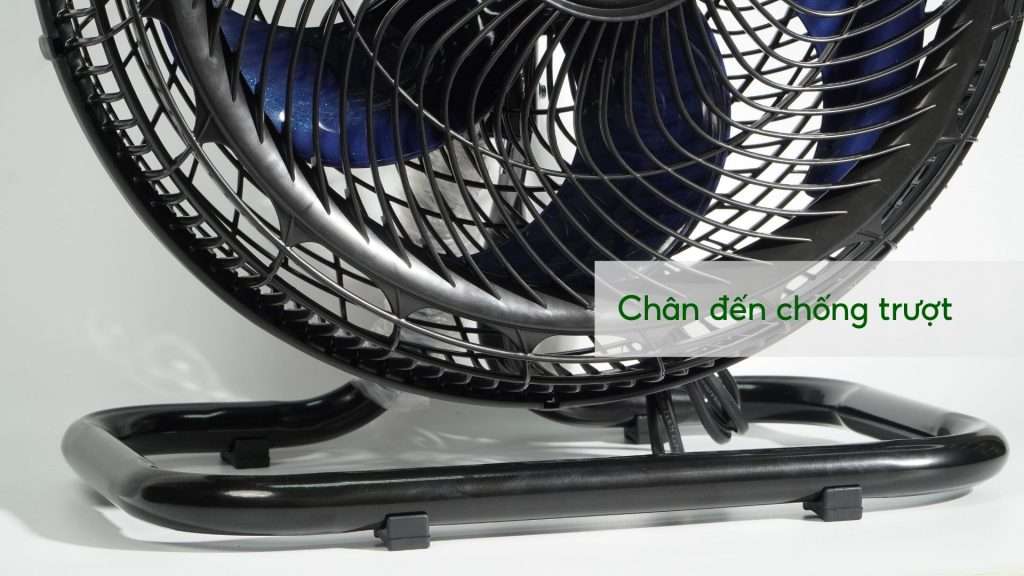 Quạt Sàn Asiavina Turbo Plus VY636092 – 90W Đen Chân đến chống trượt