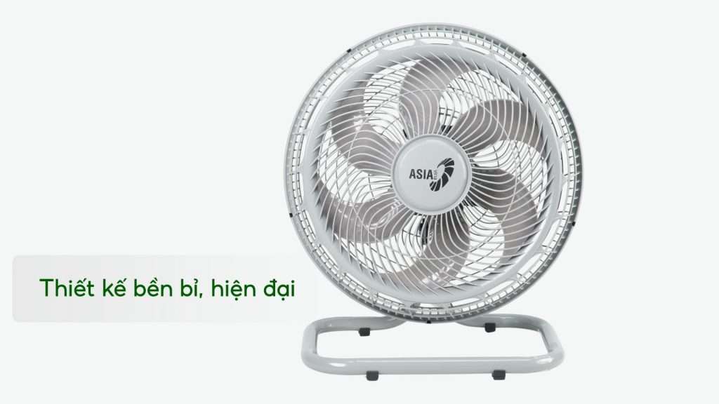 Quạt Sàn Asiavina Turbo Plus VY636792 – 90W Xám Thiết kế bền bỉ, hiện đại