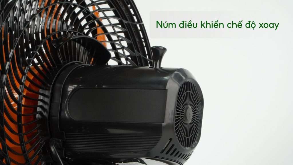 Quạt Sàn Asiavina Turbo Plus VY636892 – 90W Đen Núm điều khiển chế độ xoay