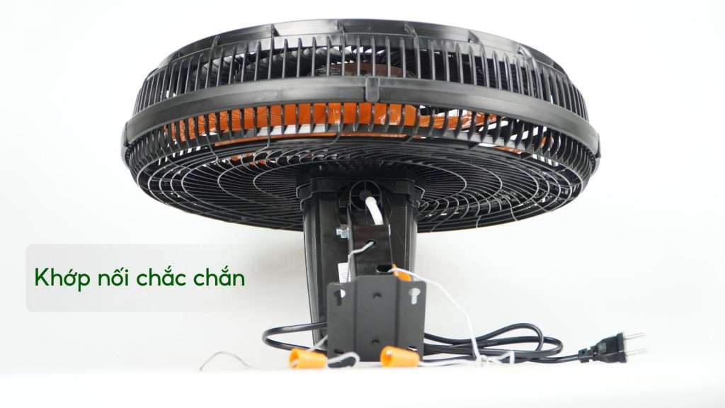 Quạt Treo Asiavina Turbo Plus VY637892 90W Đen Khớp nối chắc chắn