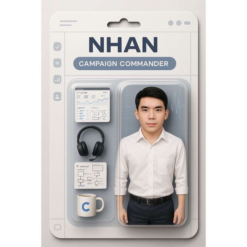 Hướng dẫn tạo câu lệnh hình AI trend thẻ nhân vật với Phong cách Marketing Agency Style