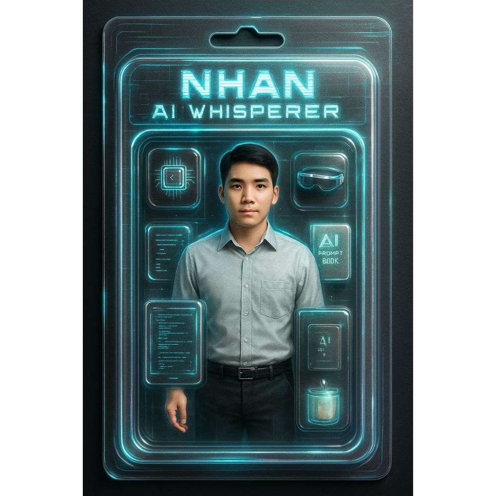 Hướng dẫn tạo câu lệnh hình AI trend thẻ nhân vật với Phong cách nhà khoa học tương lai AI