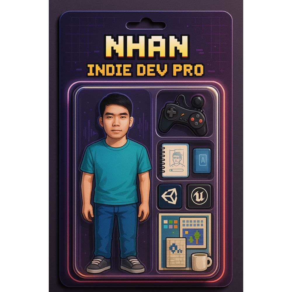 Hướng dẫn tạo câu lệnh hình AI trend thẻ nhân vật với Phong cách nhà phát triển trò chơi