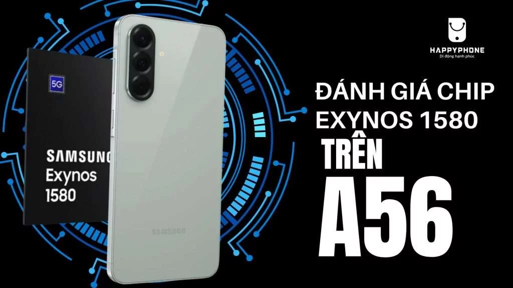 Samsung Galaxy A56 sử dụng chip Exynos 15804 - logo