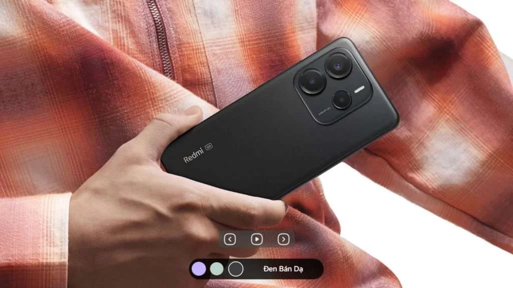 Xiaomi Redmi Note 14 5G đen