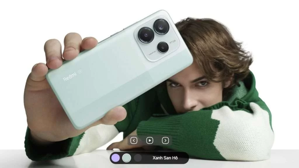 Xiaomi Redmi Note 14 5G xanh