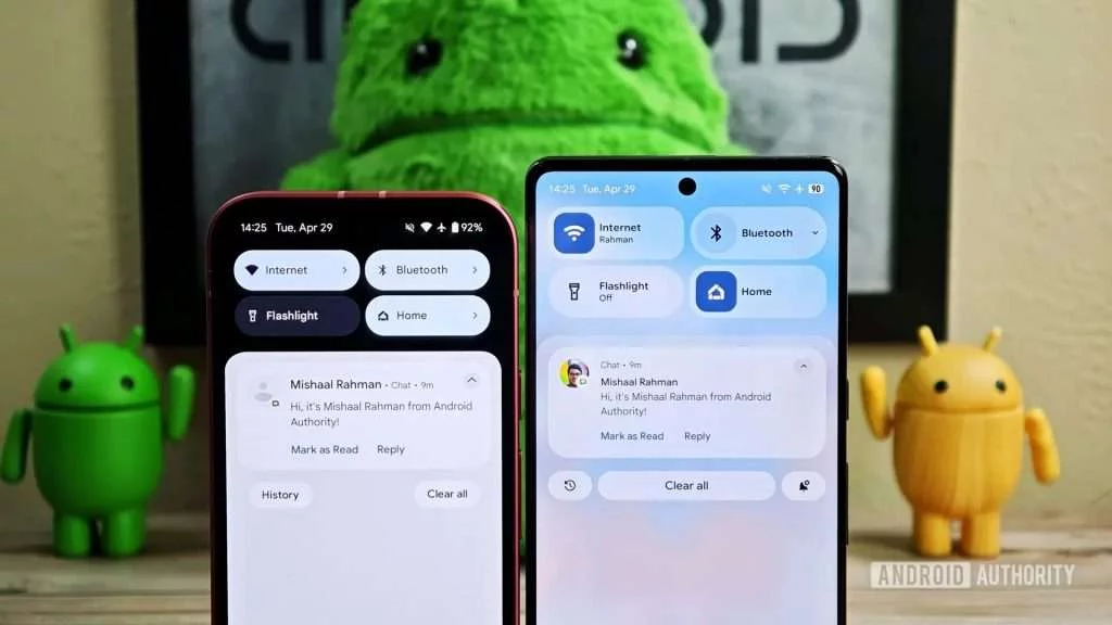 Android 16 sắp được Google thay đổi giao diện mới