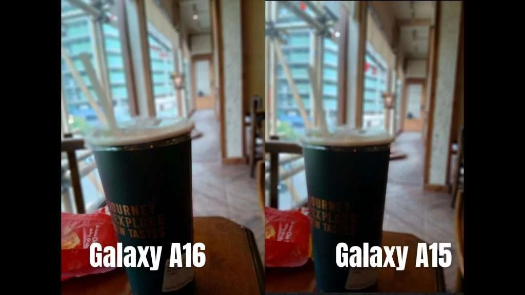 So sánh ảnh chụp xóa phông của Galaxy A15 và A16