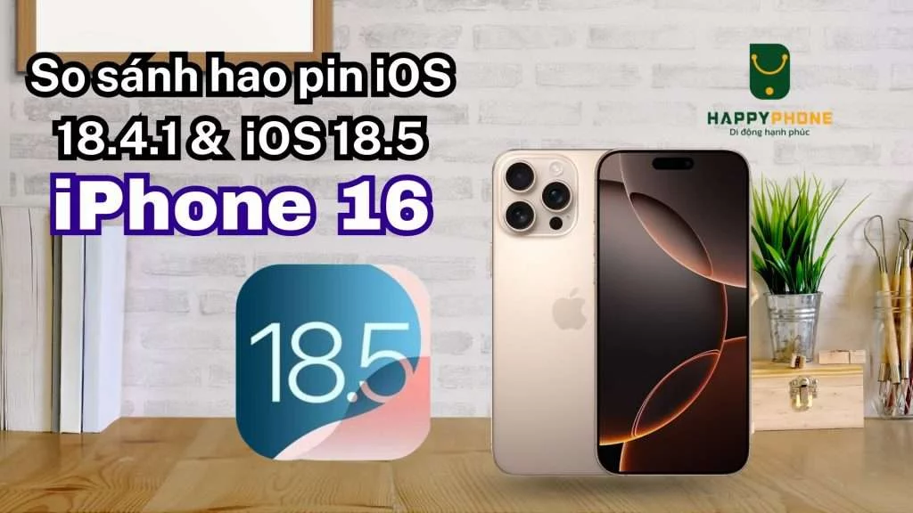 Bạn đang phân vân không biết iOS 18.4.1 & iOS 18.5 trên iPhone 16 có gì khác biệt về hiệu suất pin? Bài viết này sẽ so sánh chi tiết mức độ hao pin và khả năng tối ưu năng lượng của hai phiên bản iOS này trên các dòng iPhone 16, bao gồm iPhone 16e, iPhone 16, iPhone 16 Plus, iPhone 16 Pro và iPhone 16 Pro Max, dựa trên các bài kiểm tra thực tế. Tổng quan về iOS 18.4.1 & iOS 18.5 trên iPhone 16 Apple liên tục cập nhật iOS để cải thiện hiệu suất và trải nghiệm người dùng. iOS 18.4.1 mang đến các bản vá bảo mật và sửa lỗi nhỏ, trong khi iOS 18.5 được kỳ vọng sẽ tối ưu hóa hơn về hiệu suất và năng lượng, đặc biệt trên dòng iPhone 16. Dưới đây là dữ liệu chi tiết về mức độ hao pin khi thực hiện tác vụ xem phim 1 giờ và chơi game 30 phút trên cả hai phiên bản. So sánh chi tiết hao pin iOS 18.4.1 & iOS 18.5 trên từng dòng iPhone 16 So sánh trên iPhone 16e iPhone 16e, với dung lượng pin 4,005 mAh, là mẫu iPhone giá rẻ nhưng vẫn mạnh mẽ. Dưới đây là kết quả kiểm tra: Xem phim 1 giờ: iOS 18.4.1: Hao pin 2%. iOS 18.5: Hao pin 1%. Chơi game 30 phút: iOS 18.4.1: Hao pin 5%. iOS 18.5: Hao pin 4%. Nhận xét: iOS 18.5 trên iPhone 16e cho thấy cải thiện rõ rệt, giảm hao pin trong cả hai tác vụ, phù hợp cho người dùng thường xuyên xem video hoặc chơi game nhẹ. So sánh trên iPhone 16 iPhone 16, với pin 3,561 mAh, mang lại hiệu suất cân bằng. Kết quả kiểm tra: Xem phim 1 giờ: iOS 18.4.1: Hao pin 3%. iOS 18.5: Hao pin 3%. Chơi game 30 phút: iOS 18.4.1: Hao pin 7%. iOS 18.5: Hao pin 4%. Nhận xét: iOS 18.5 trên iPhone 16 tối ưu tốt hơn khi chơi game, giảm đáng kể mức hao pin, trong khi xem phim không có sự khác biệt. So sánh trên iPhone 16 Plus iPhone 16 Plus, với pin 4,006 mAh, được thiết kế cho thời lượng sử dụng dài. Dữ liệu so sánh: Xem phim 1 giờ: iOS 18.4.1: Hao pin 2%. iOS 18.5: Hao pin 1%. Chơi game 30 phút: iOS 18.4.1: Hao pin 5%. iOS 18.5: Hao pin 4%. Nhận xét: iOS 18.5 trên iPhone 16 Plus tiếp tục cho thấy sự cải thiện, đặc biệt với các tác vụ nhẹ như xem phim, giúp kéo dài thời gian sử dụng. So sánh trên iPhone 16 Pro iPhone 16 Pro, với pin 3,355 mAh, tập trung vào hiệu suất cao. Kết quả kiểm tra: Xem phim 1 giờ: iOS 18.4.1: Hao pin 4%. iOS 18.5: Hao pin 2%. Chơi game 30 phút: iOS 18.4.1: Hao pin 8%. iOS 18.5: Hao pin 6%. Nhận xét: iOS 18.5 trên iPhone 16 Pro giảm đáng kể mức hao pin, phù hợp cho người dùng thường xuyên sử dụng các tác vụ nặng. So sánh trên iPhone 16 Pro Max iPhone 16 Pro Max, với pin 4,676 mAh, là mẫu máy có thời lượng pin hàng đầu. Dữ liệu so sánh: Xem phim 1 giờ: iOS 18.4.1: Hao pin 1%. iOS 18.5: Hao pin 1%. Chơi game 30 phút: iOS 18.4.1: Hao pin 3%. iOS 18.5: Hao pin 2%. Nhận xét: iPhone 16 Pro Max trên iOS 18.5 cho thấy cải thiện nhẹ khi chơi game, trong khi xem phim không có thay đổi, phù hợp với người dùng cần thời lượng pin dài. Có nên nâng cấp từ iOS 18.4.1 lên iOS 18.5 trên iPhone 16? Dựa trên dữ liệu, iOS 18.5 trên iPhone 16 mang lại hiệu suất pin tốt hơn so với iOS 18.4.1, đặc biệt trong các tác vụ như chơi game và xem phim. Nếu bạn ưu tiên tiết kiệm pin và muốn trải nghiệm hiệu suất mượt mà hơn, việc nâng cấp lên iOS 18.5 là lựa chọn đáng cân nhắc. Tuy nhiên, hãy kiểm tra tình trạng pin và nhu cầu sử dụng thực tế trước khi cập nhật để đảm bảo trải nghiệm tốt nhất.