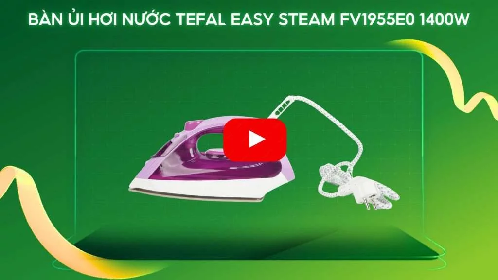 Bàn Ủi Hơi Nước Tefal Easy Steam FV1955E0 1400W