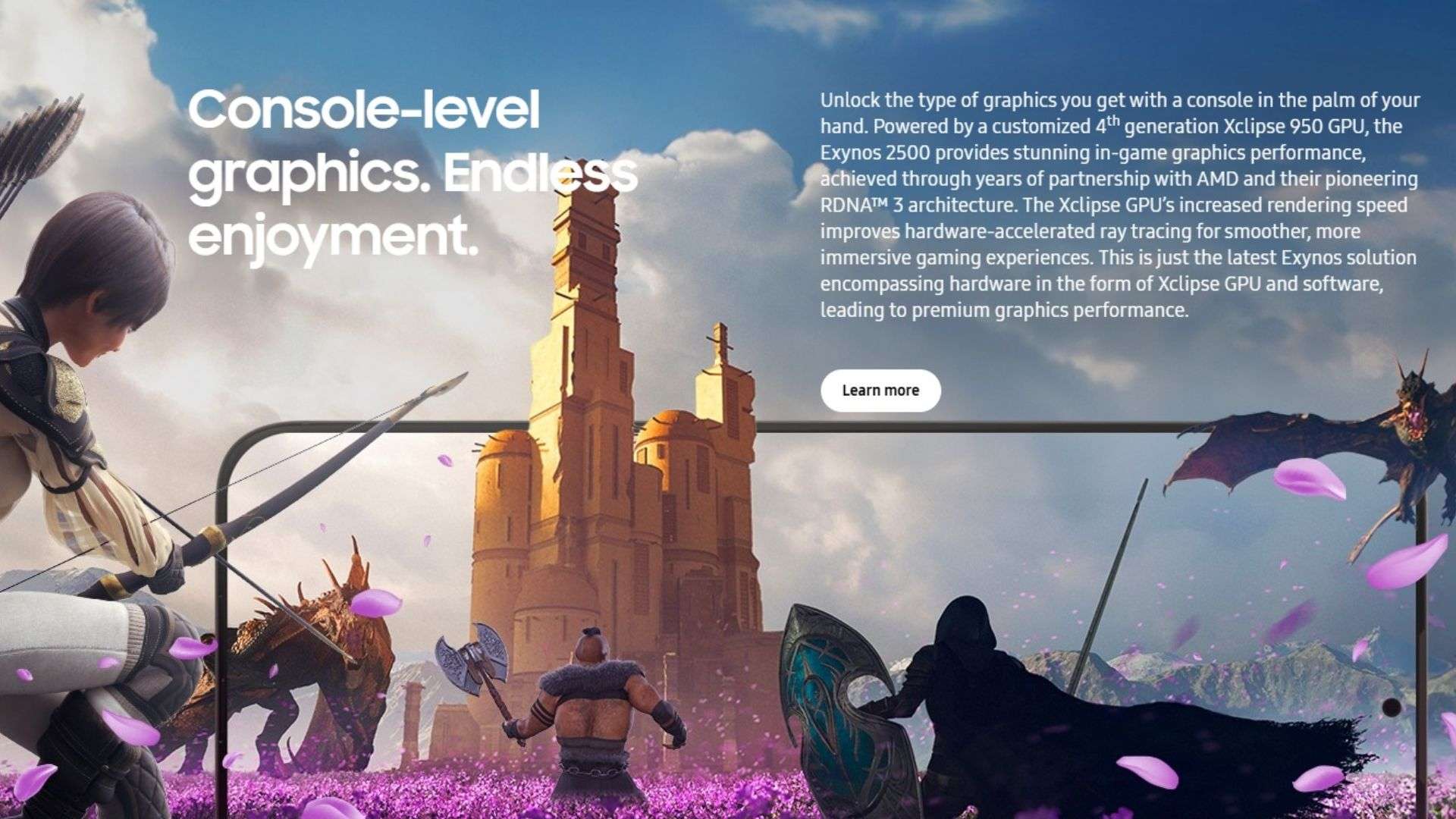 GPU Xclipse 950 – Đồ họa đỉnh cao với ray tracing