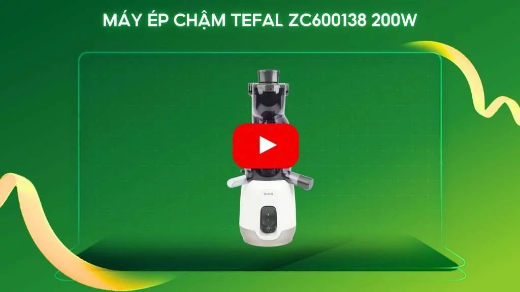 Máy Ép Chậm Tefal Zc600138 200W
