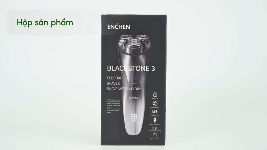 Máy cạo râu Enchen BlackStone3 Hộp sản phẩm