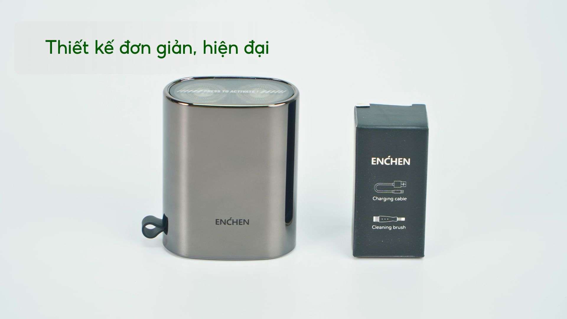 Máy cạo râu Enchen K8 Thiết kế đơn giản, hiện đại