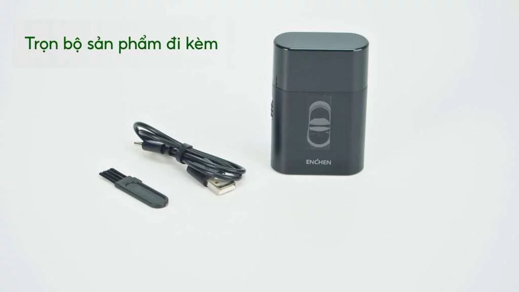 Máy cạo râu Enchen MS003 Trọn bộ sản phẩm đi kèm