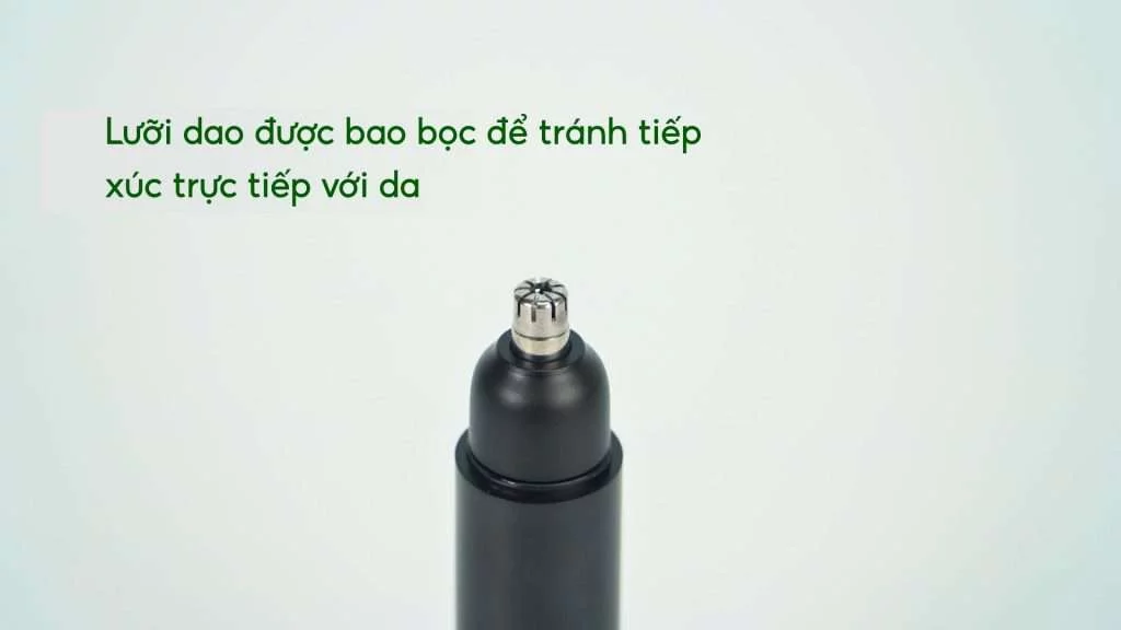 Máy cắt lông mũi Enchen EN005 Lưỡi dao được bao bọc để tránh tiếp xúc trực tiếp với da