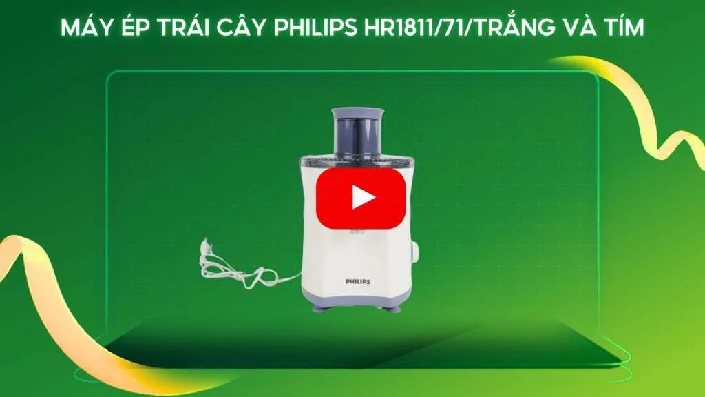 Máy ép trái cây PHILIPS HR1811_71_Trắng và Tím