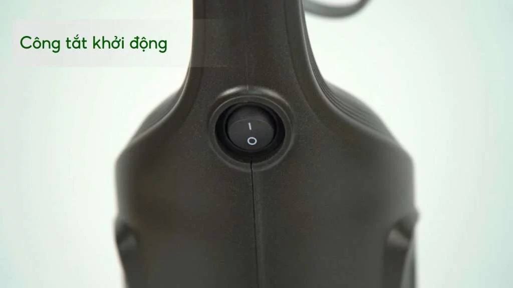 Máy hút bụi Deerma DX115C công tắc khởi động