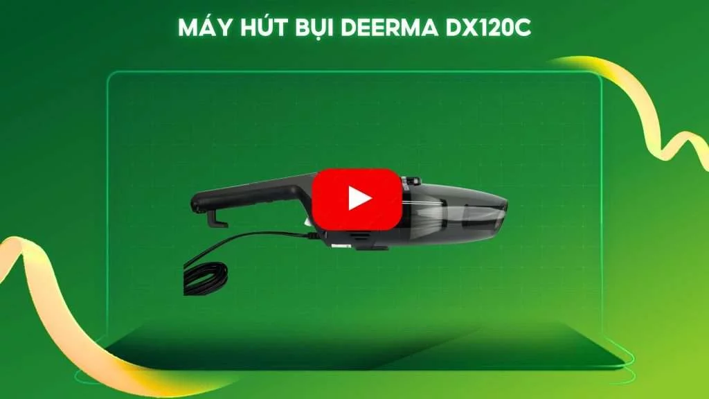 Máy hút bụi Deerma DX120C xám