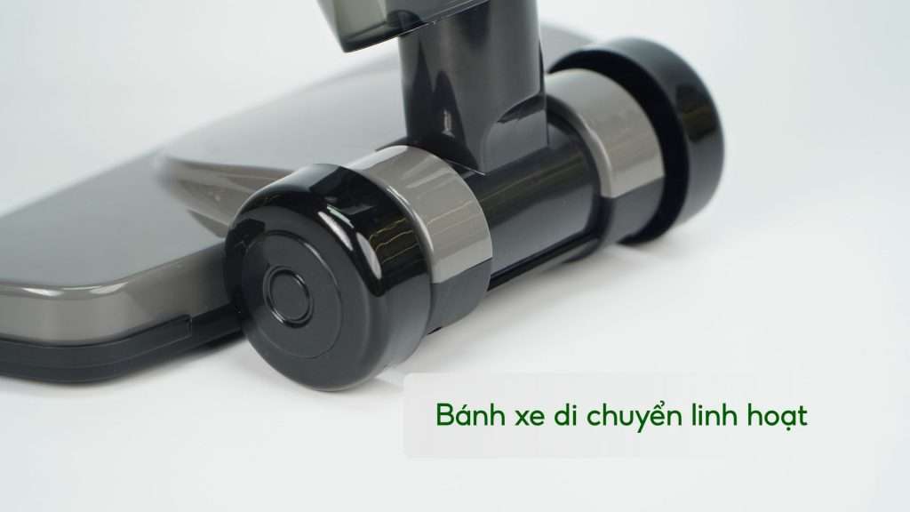 Máy hút bụi Deerma DX120C xám Bánh xe di chuyển linh hoạt