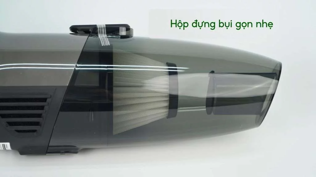 Máy hút bụi Deerma DX120C xám Hộp đựng bụi gọn nhẹ