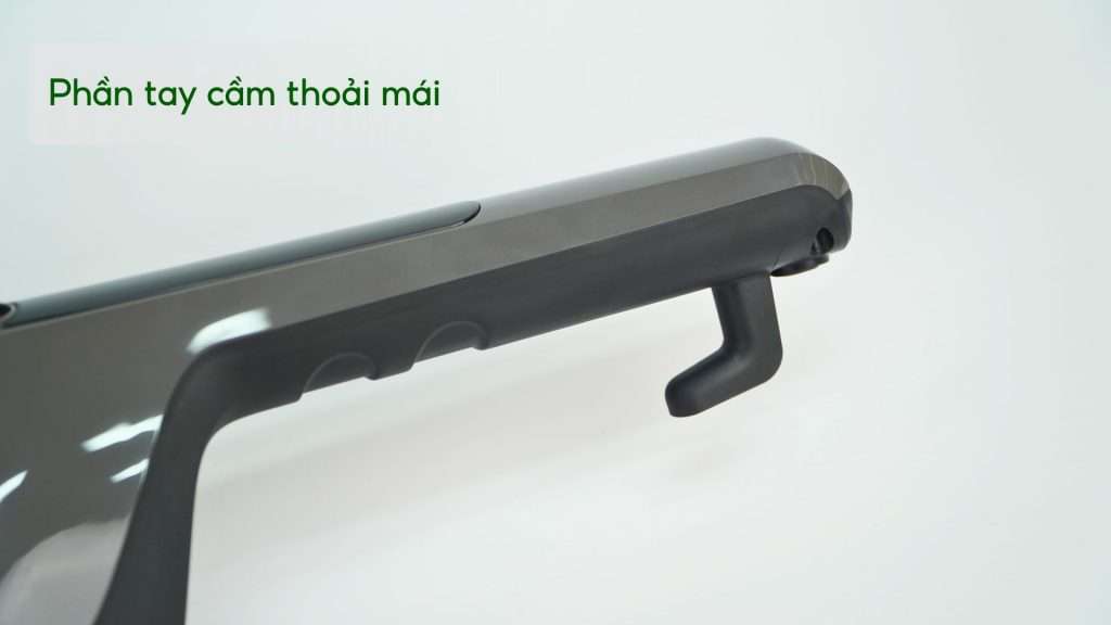 Máy hút bụi Deerma DX120C xám Phần tay cầm thoải mái