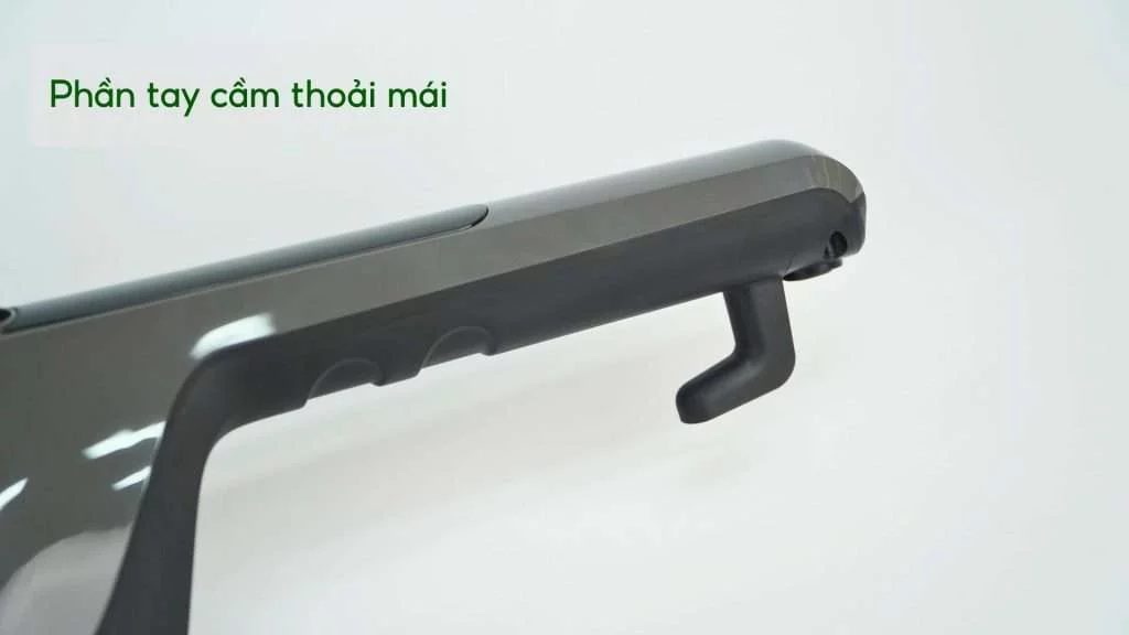 Máy hút bụi Deerma DX120C xám Phần tay cầm thoải mái