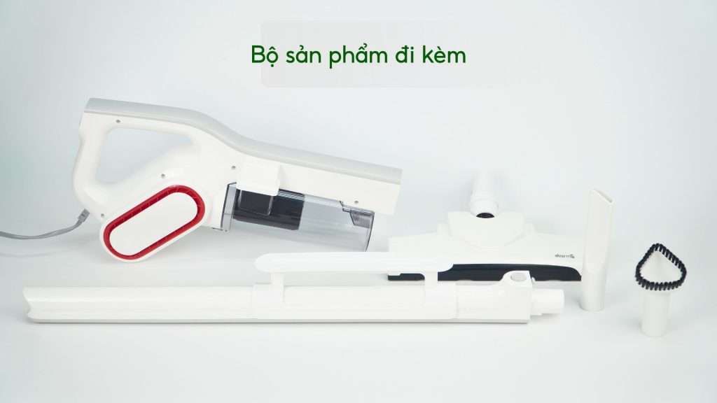 Máy hút bụi Deerma DX700 Bộ sản phẩm đi kèm