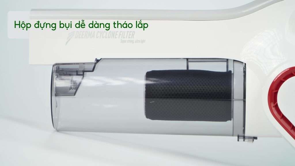 Máy hút bụi Deerma DX700 Hộp đựng bụi dễ dàng tháo lắp