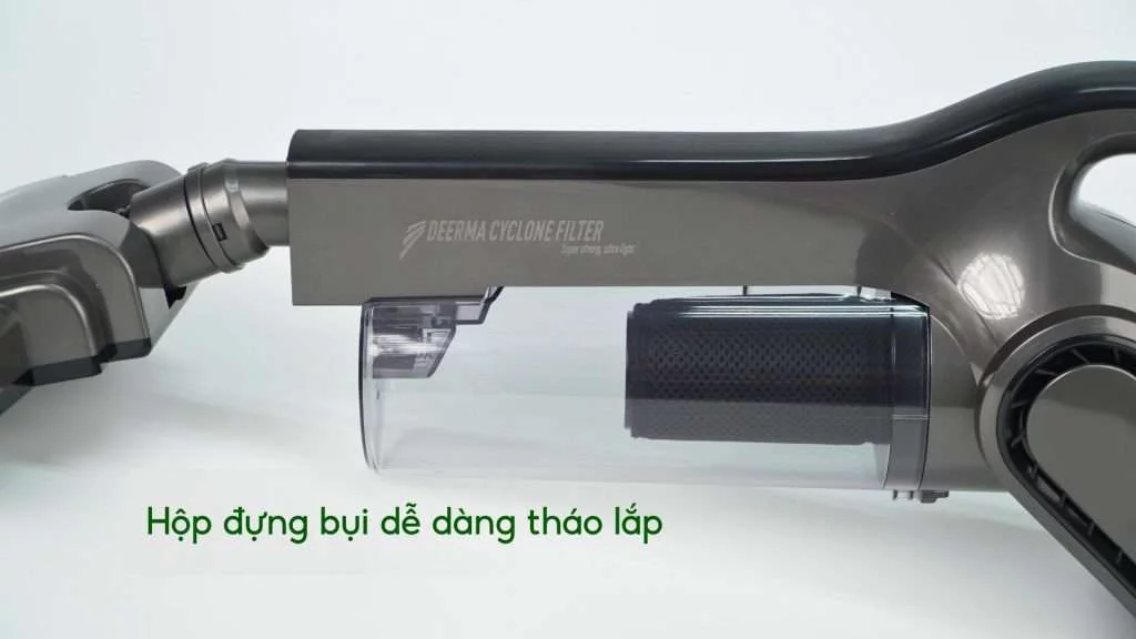 Máy hút bụi Deerma DX700S Hộp đựng bụi dễ dàng tháo lắp